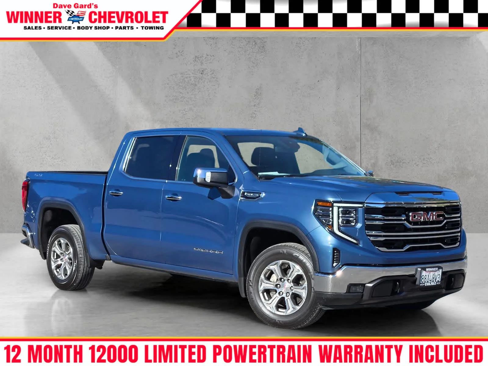 Used 2024 Downpour Metallic GMC SLT image 1