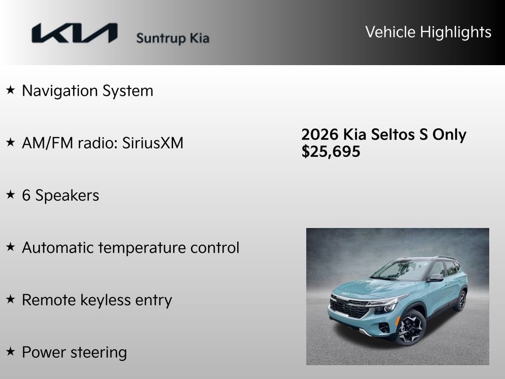 Certified Used 2026 Blue Kia S image 8