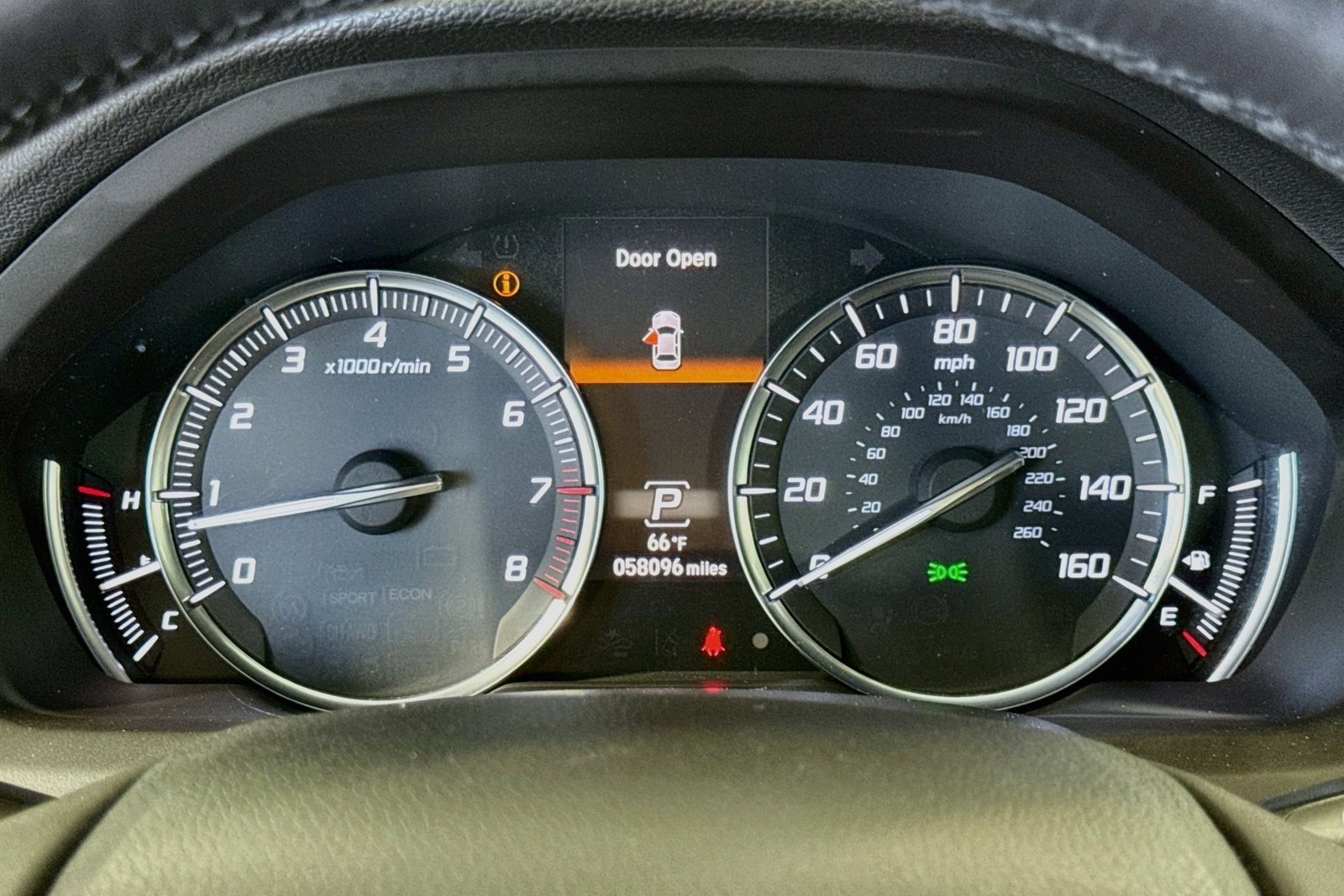 Used 2018 Fathom Blue Pearl Acura w/Technology Pkg image 12