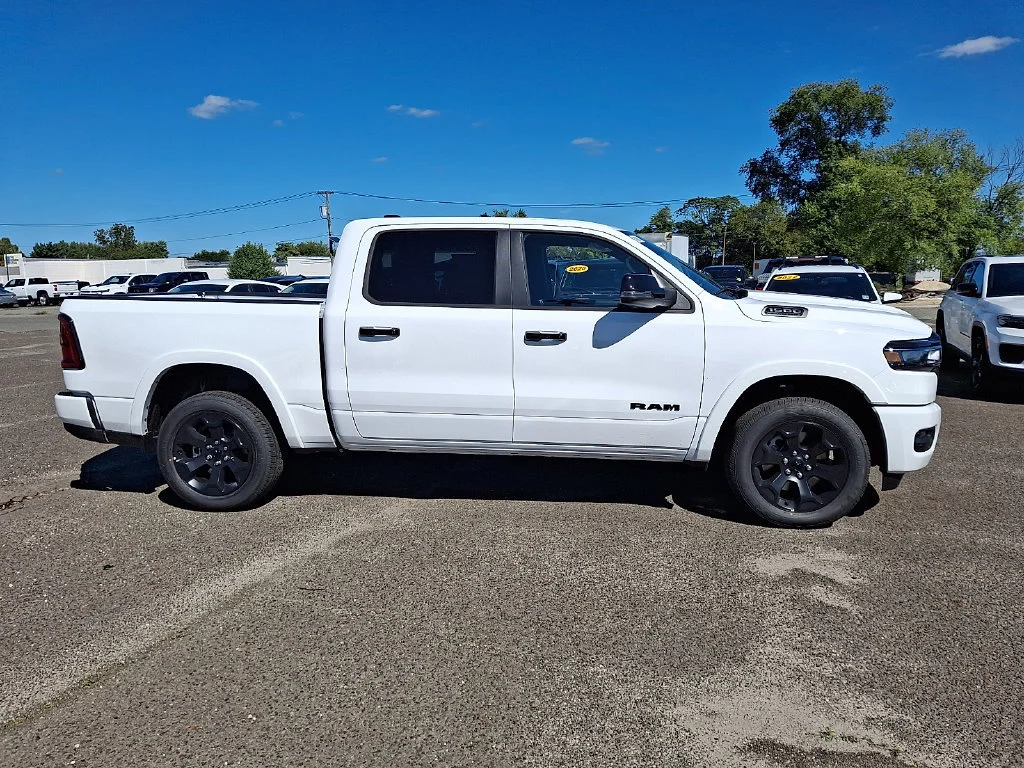 New 2027 Bright White Clear-Coat Exterior Paint RAM Big Horn image 9