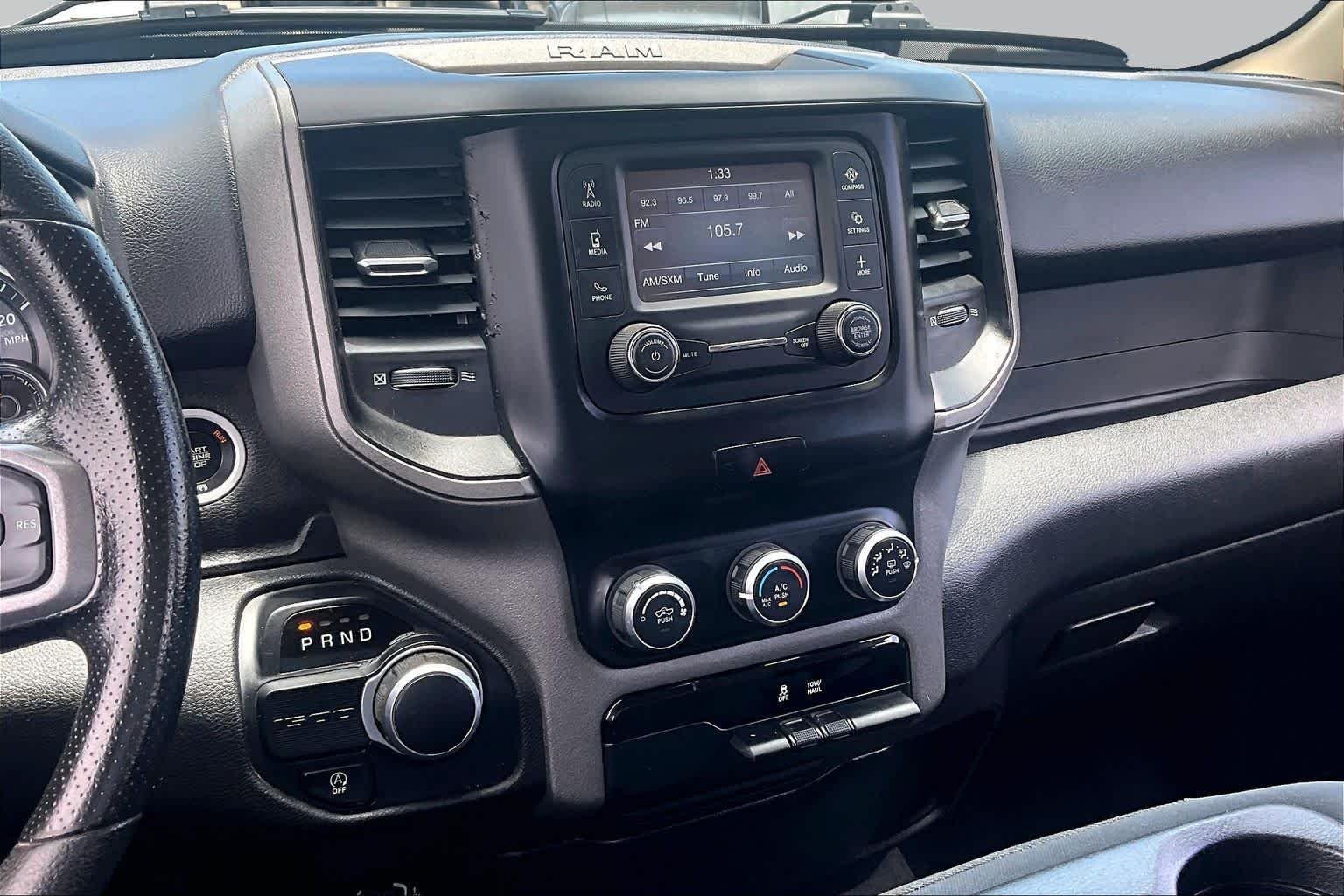 Used 2019 Diamond Black Crystal Pearlcoat Ram Tradesman image 7