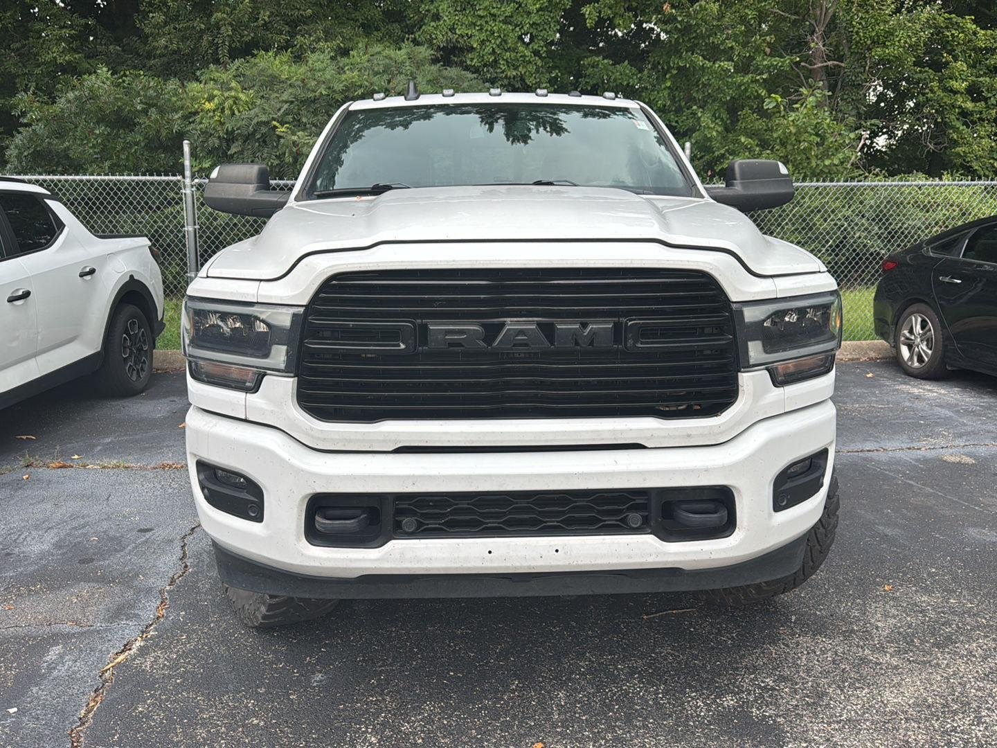 Used 2020 Bright White Clearcoat Ram Laramie image 2