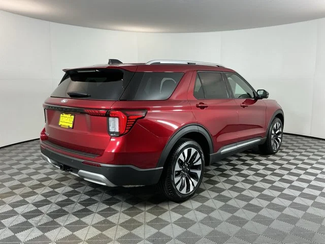 New 2027 Ruby Red Metallic Tinted Clearcoat Ford Platinum image 5