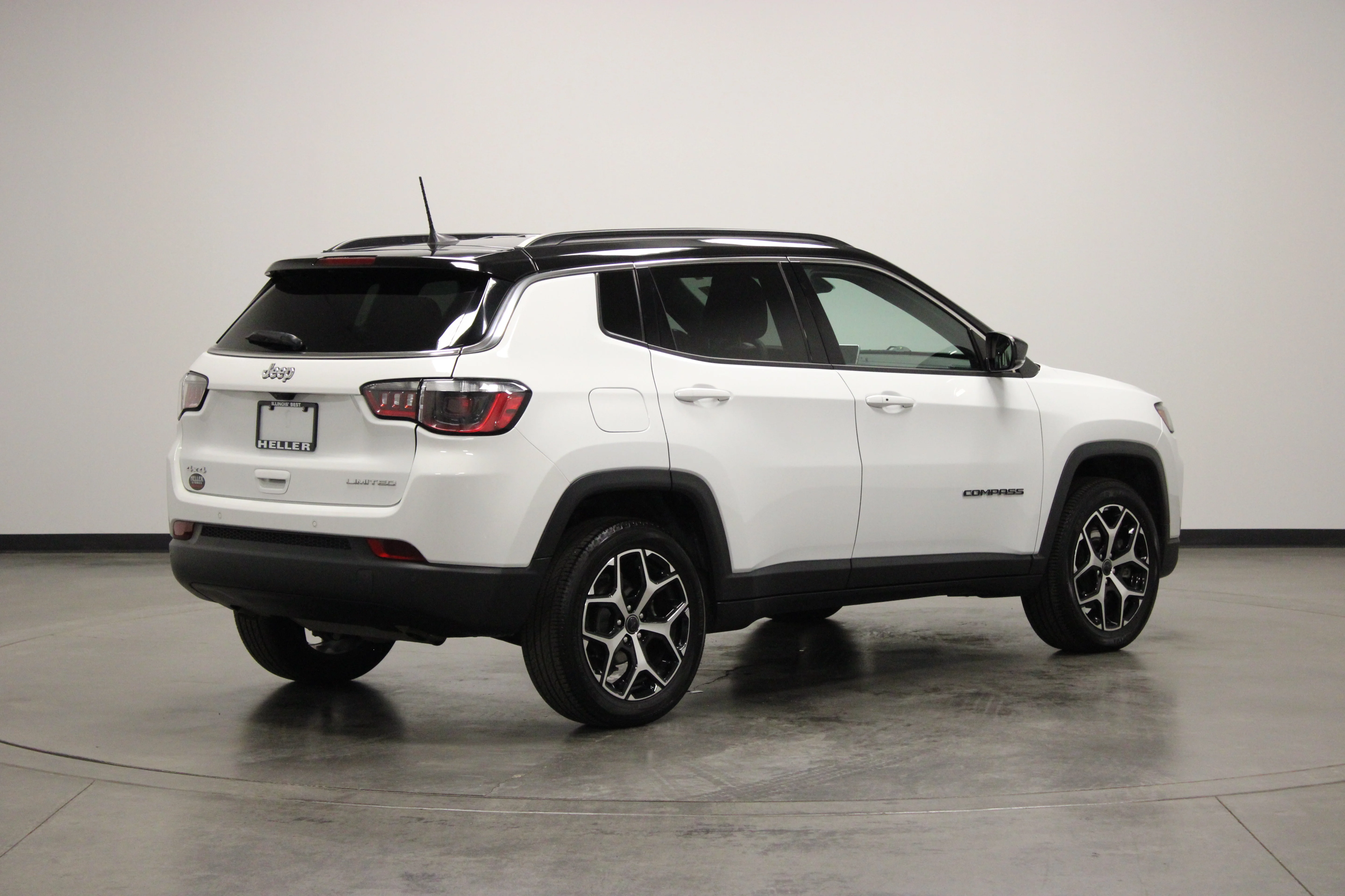 Used 2025 Bright White Clearcoat Jeep Limited image 8