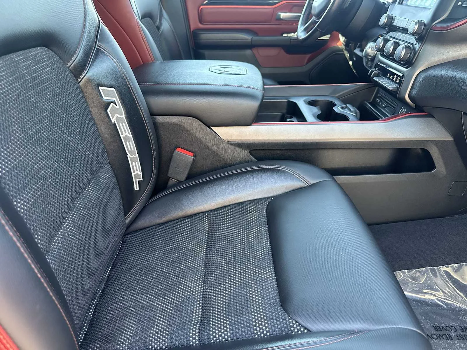 Used 2019 Granite Crystal Metallic Clearcoat Ram Rebel image 18