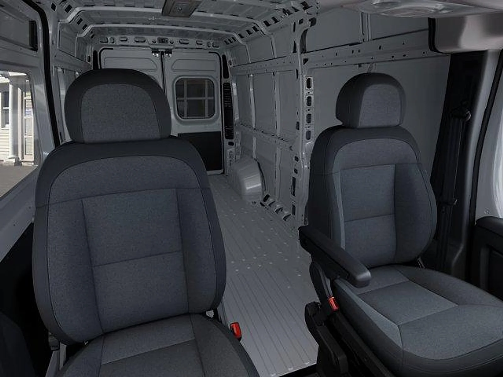 New 2026 Bright White Clear-Coat Exterior Paint RAM Cargo Van Tradesman High Roof 159" WB w/Pass Seat image 16