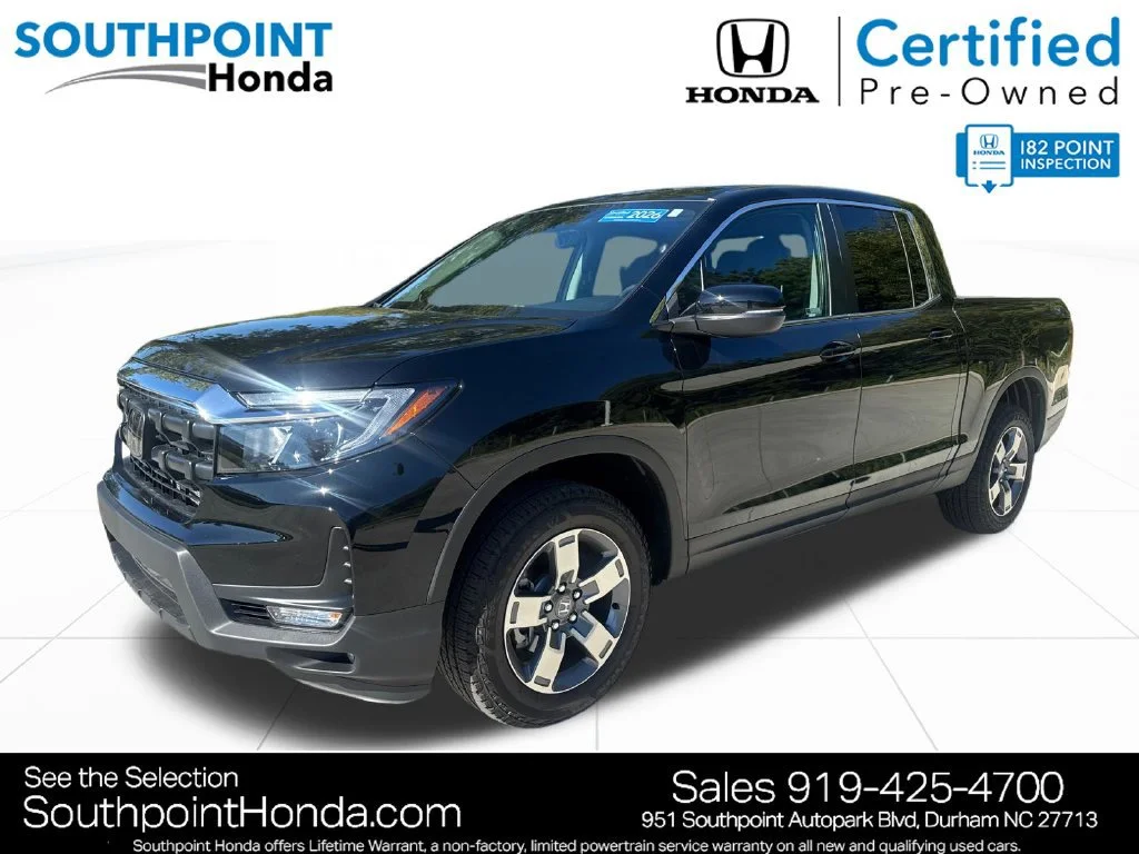 Certified Used 2026 Crystal Black Pearl Honda RTL image 39