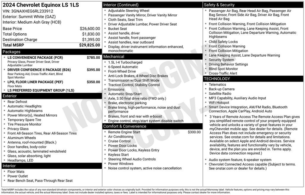 Used 2024 White Chevrolet LS image 33
