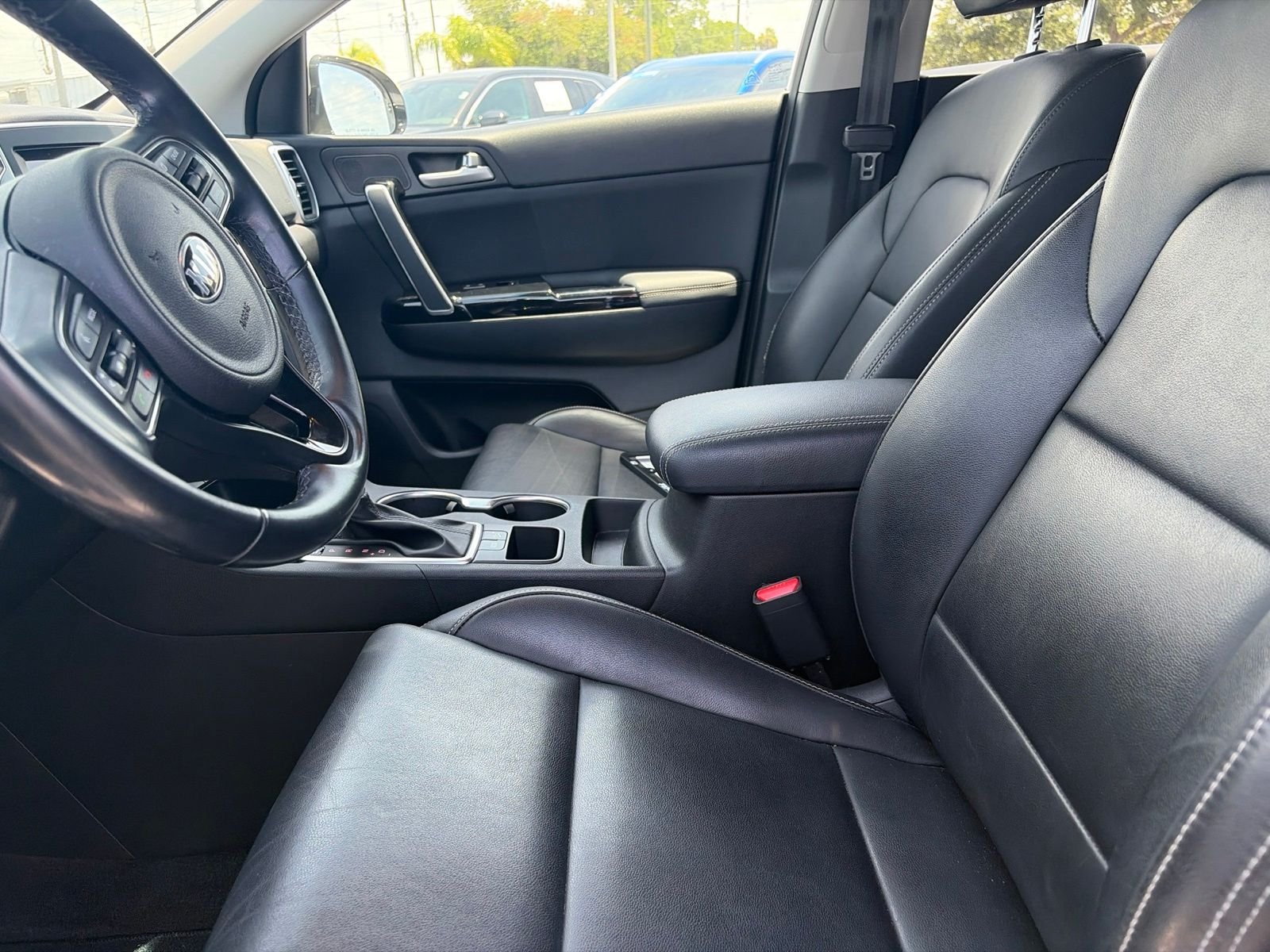 Used 2019 Silver Kia EX image 12