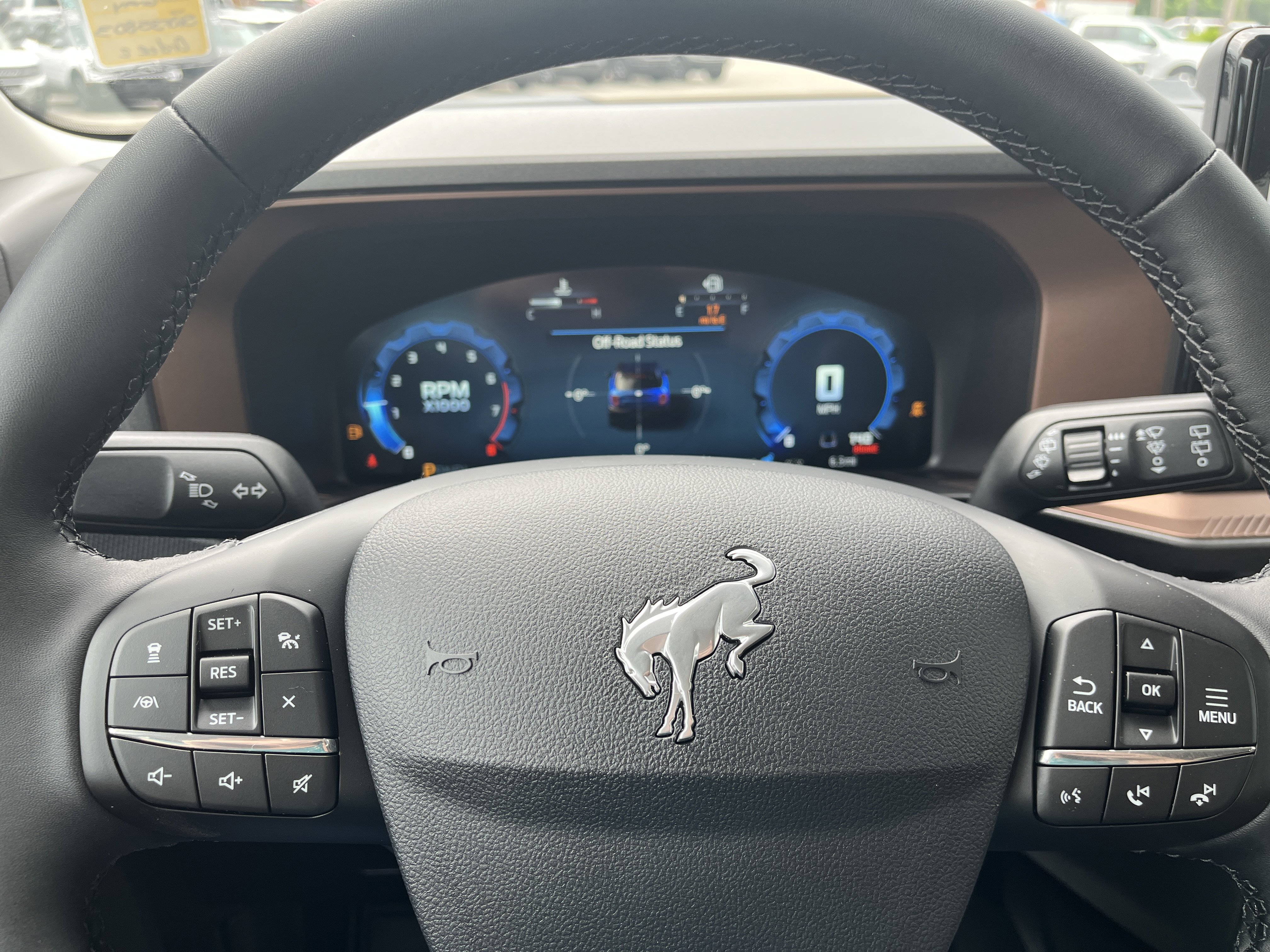 New 2025 Carbonized Gray Metallic Ford Outer Banks® image 14