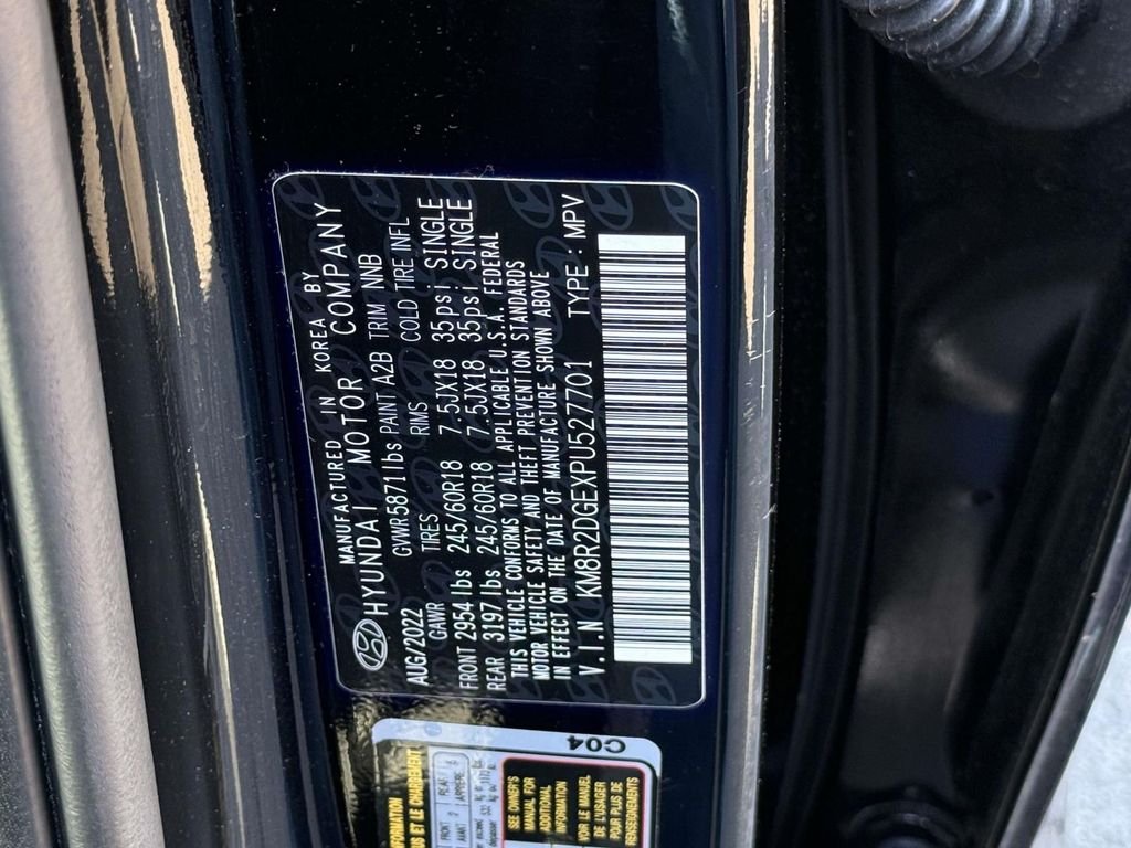 Used 2023 Black Hyundai SEL image 32