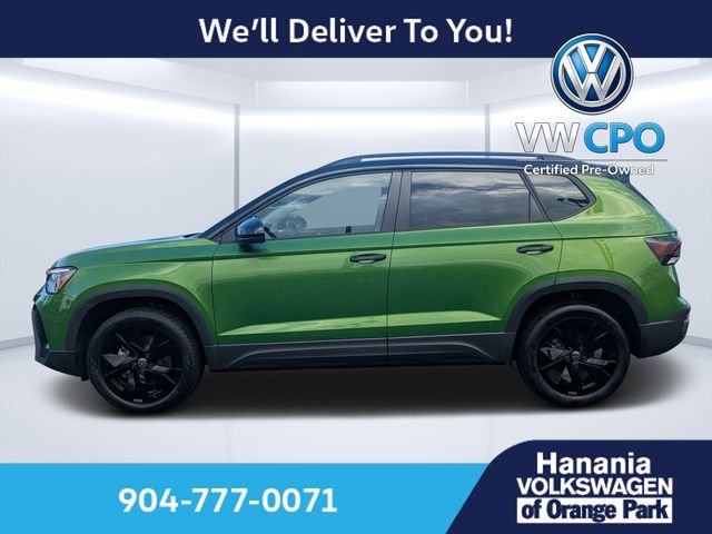 Certified Used 2025 Green Volkswagen 1.5T SE Black image 6