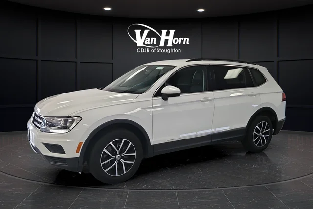 Used 2021 Pure White Volkswagen 2.0T SEL image 3