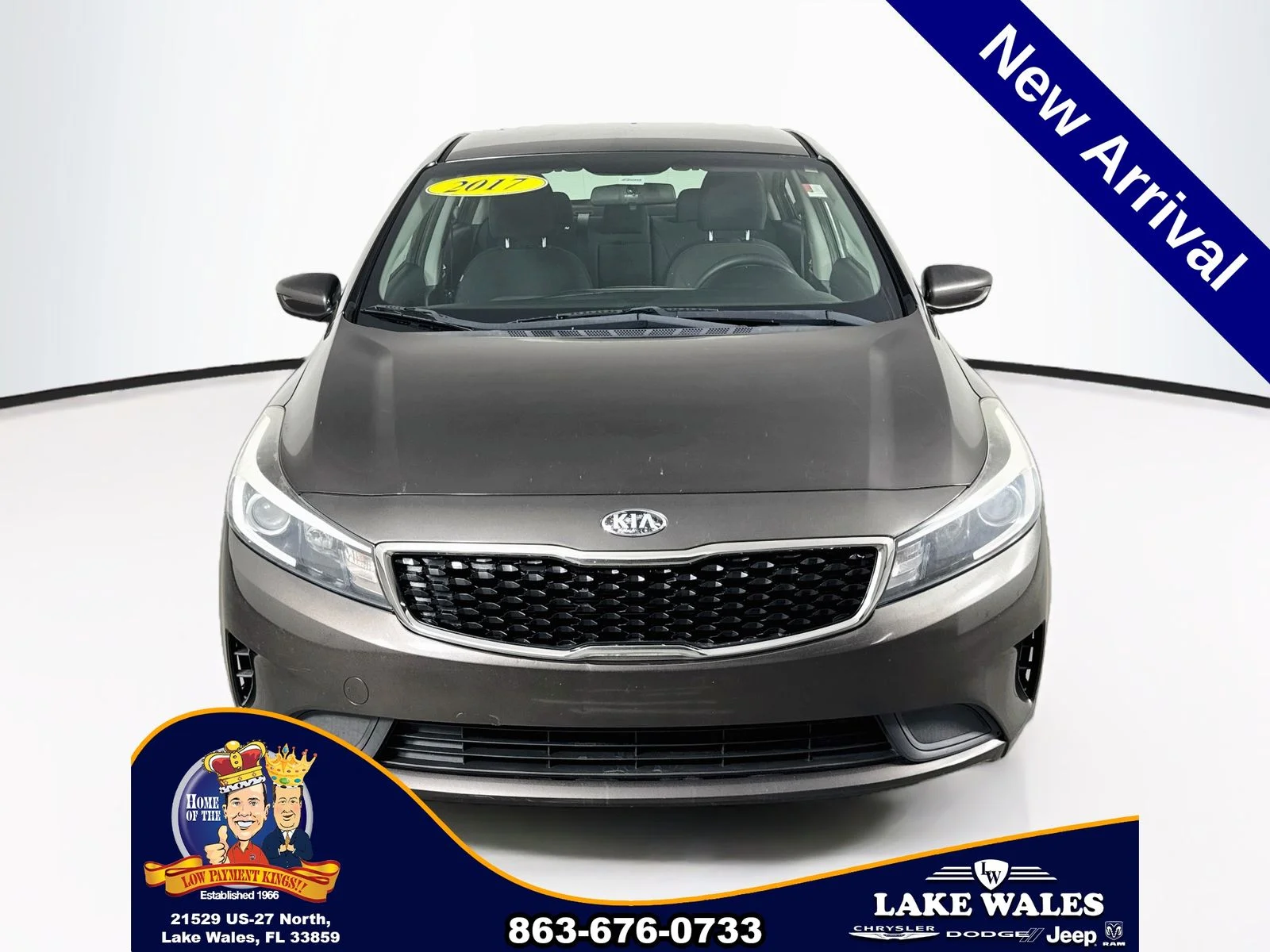 Used 2017 Kia Forte LX with VIN 3KPFL4A77HE126217 for sale in Lake Wales, FL