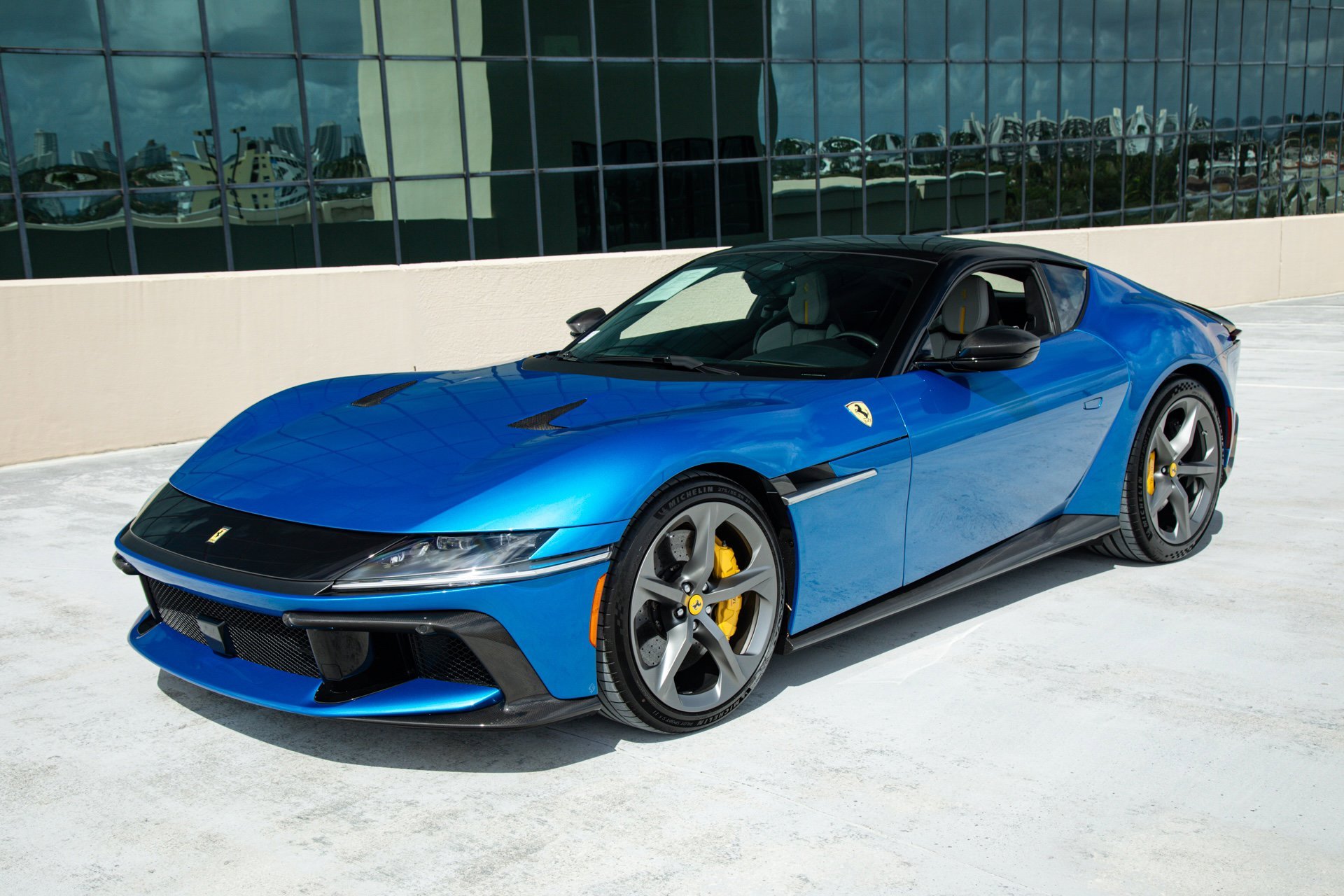 Certified Used 2025 Blue Ferrari  image 32