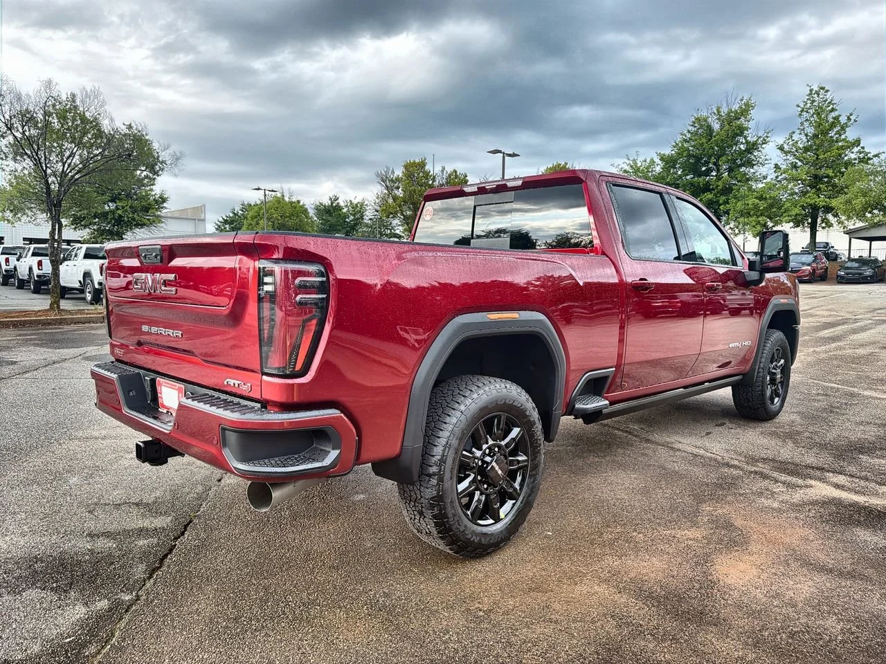 New 2026 Volcanic Red Tintcoat GMC AT4 image 8