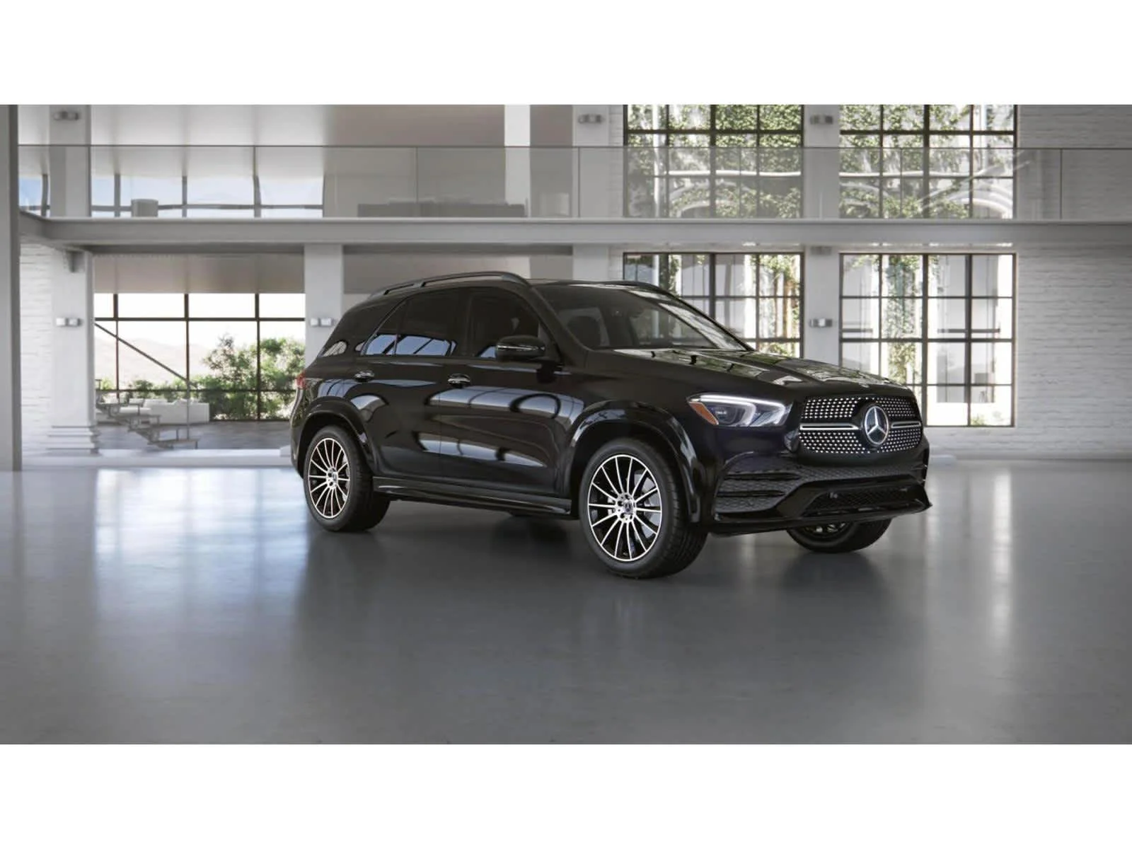 Used 2021 Obsidian Black Metallic Mercedes-Benz GLE 350 image 11