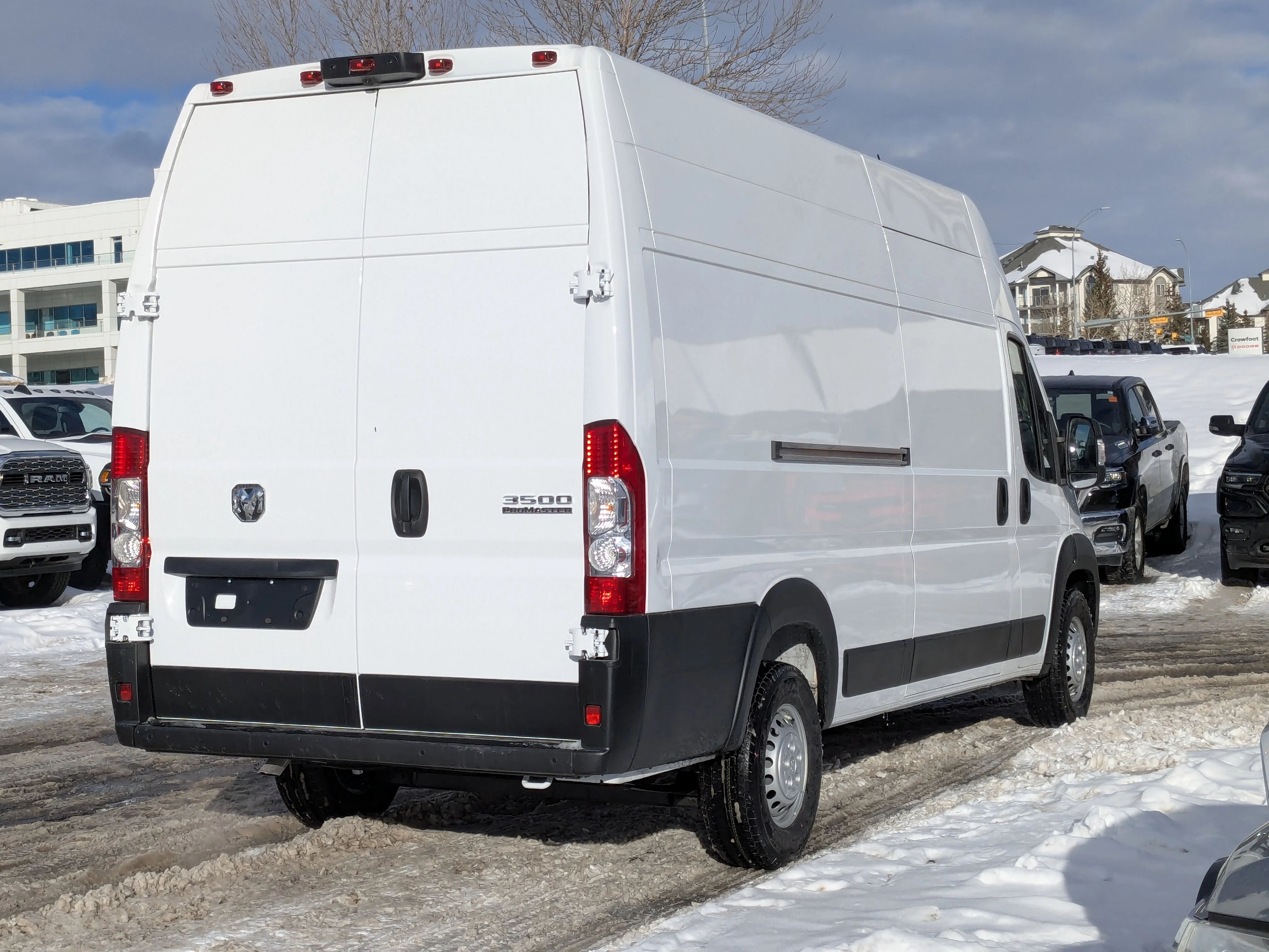 New 2026 White RAM Tradesman - - Super High Roof - Cargo Partition - Adaptive Cruise - Remote Start & tons more! image 8