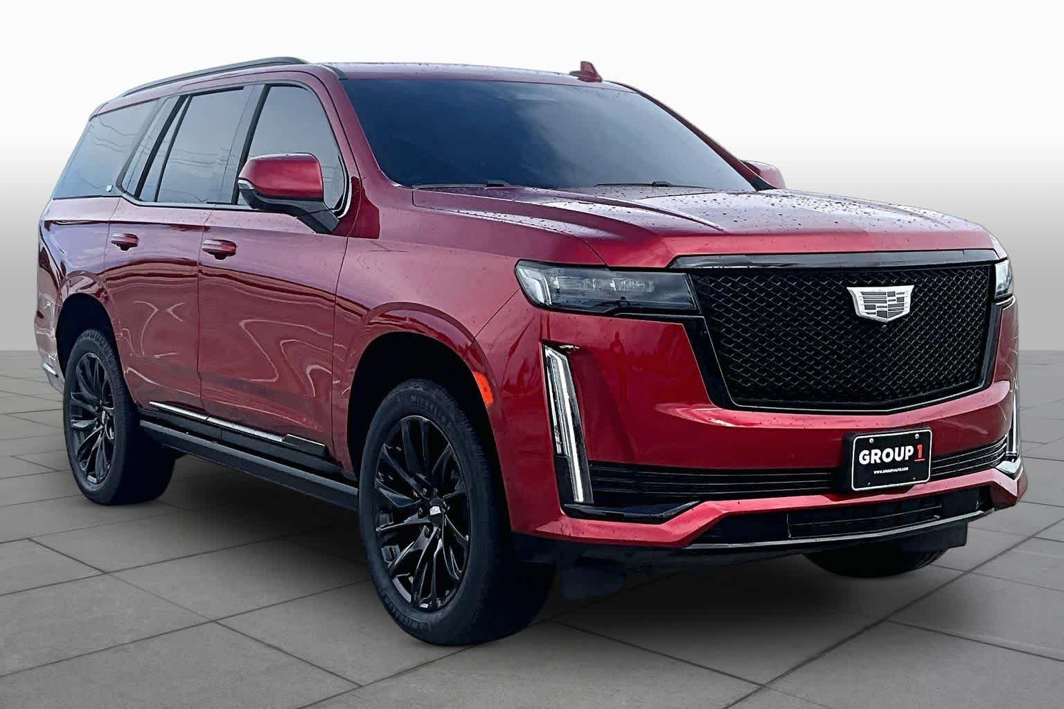 Used 2023 Radiant Red Tintcoat Cadillac 4WD Sport image 3