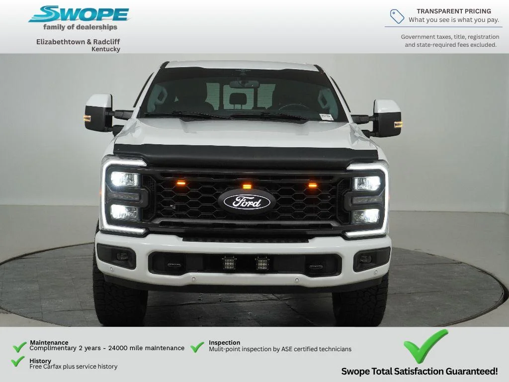 Used 2023 Oxford White Ford LARIAT image 8