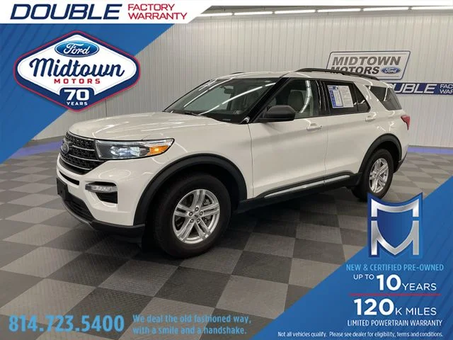 Used 2023 Star White Ford XLT 4WD image 1