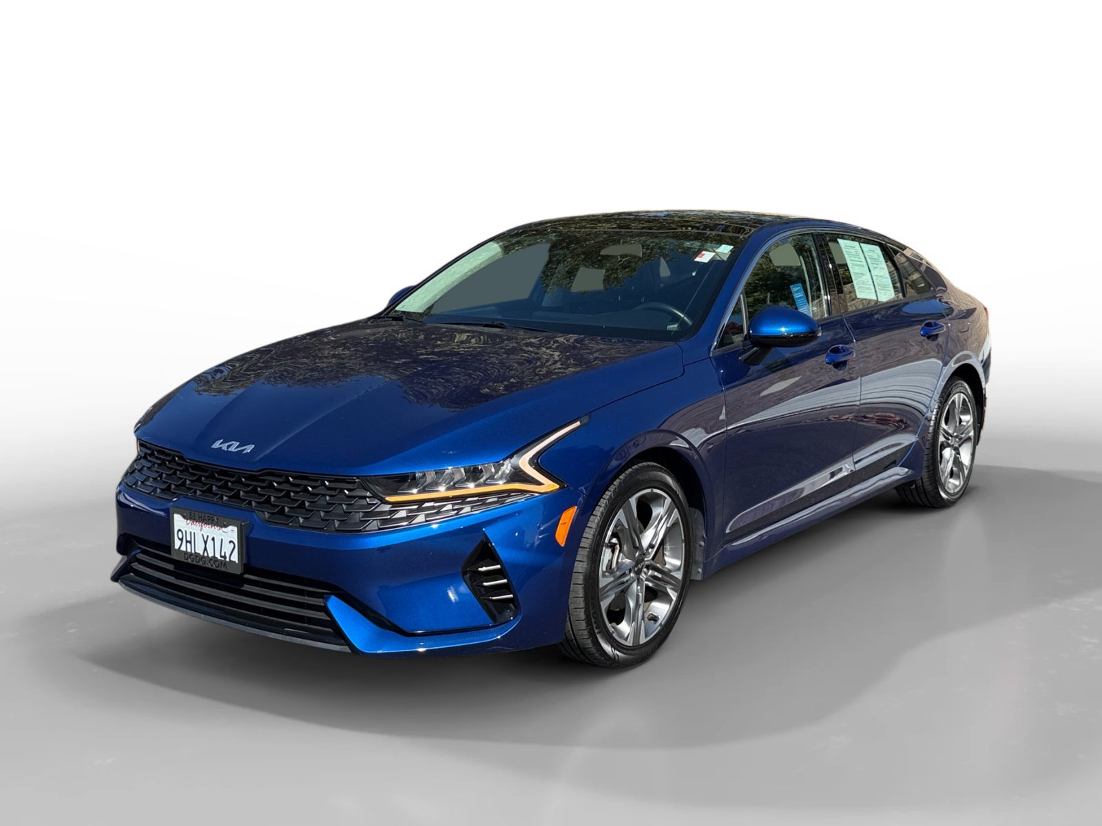 Certified Used 2023 Sapphire Blue Kia EX image 1