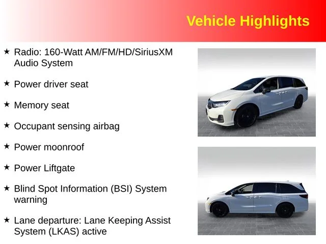 Used 2025 White Honda Sport-L image 3