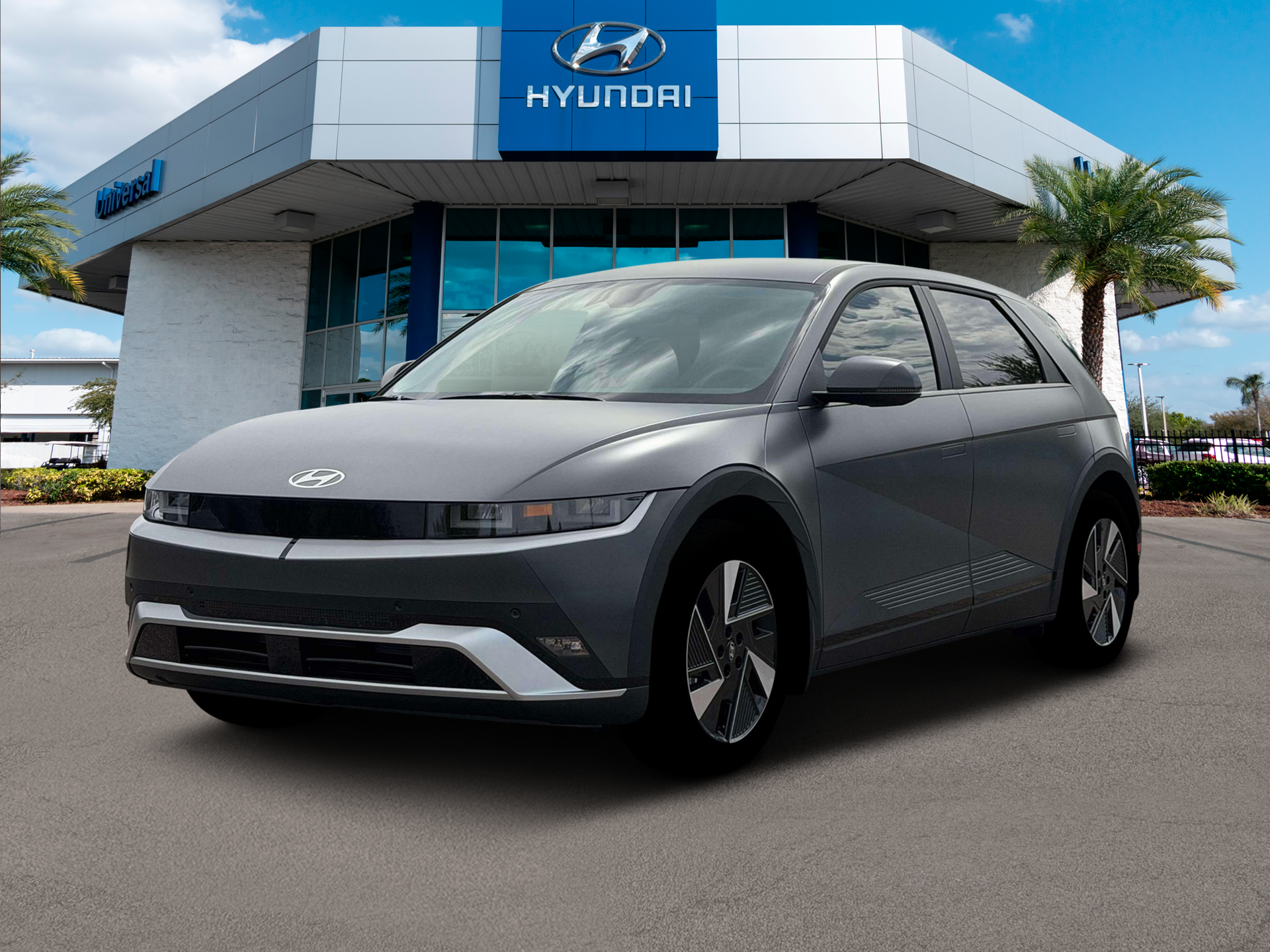 New 2026 Gray Hyundai SEL image 1