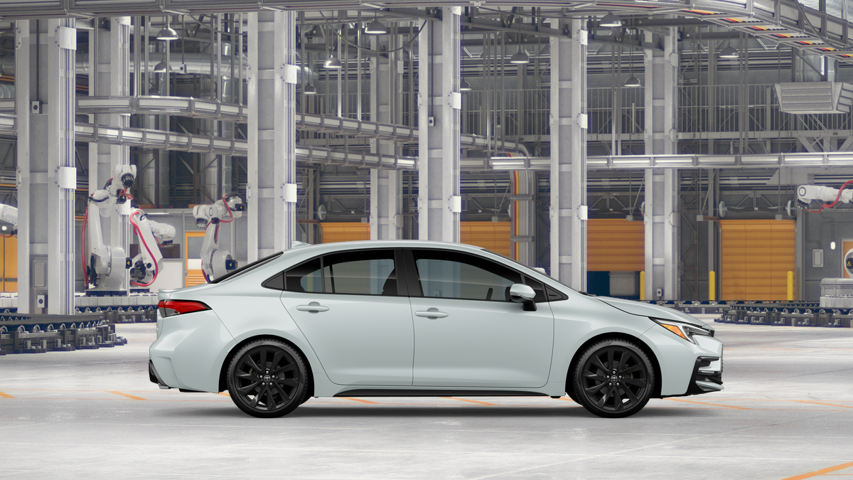 New 2027 Wind Chill Pearl Toyota Hybrid SE image 12