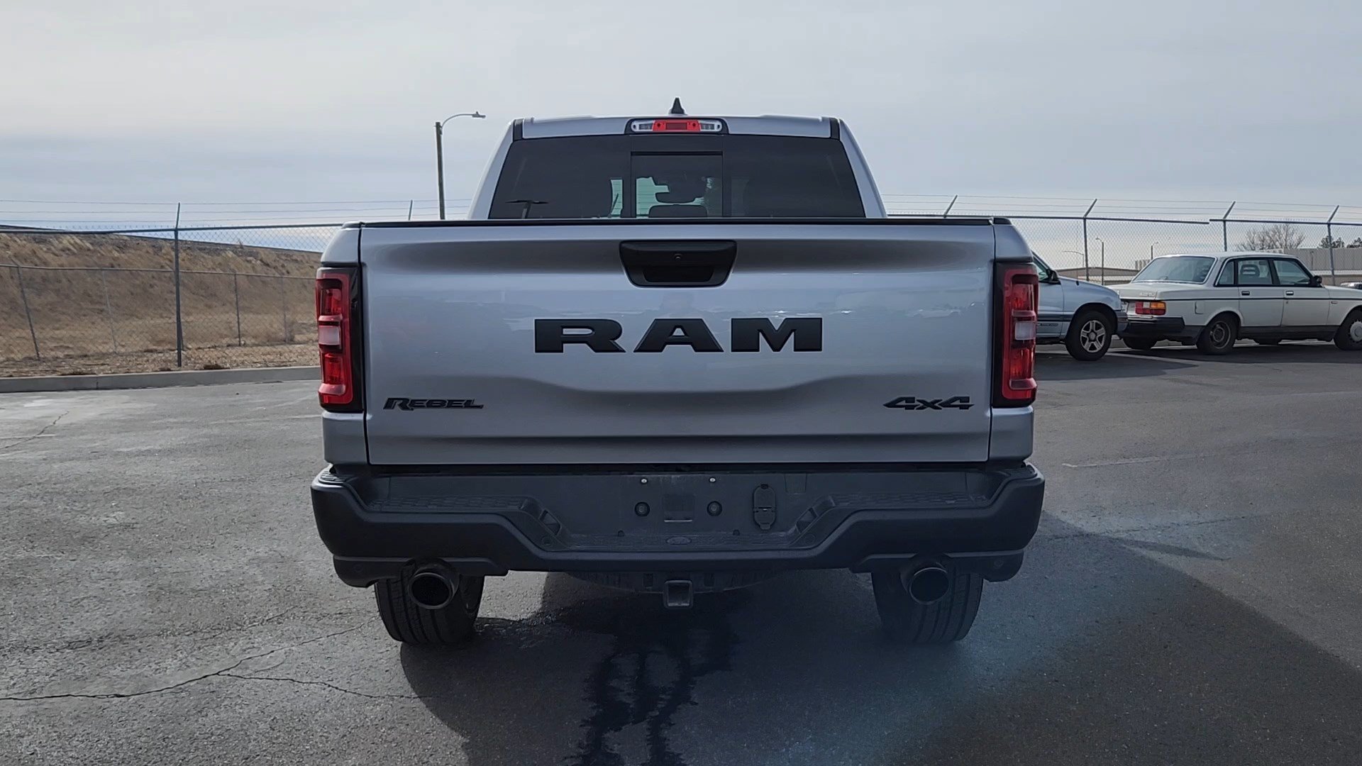Used 2025 Billet Silver Metallic Clearcoat Ram Rebel image 20