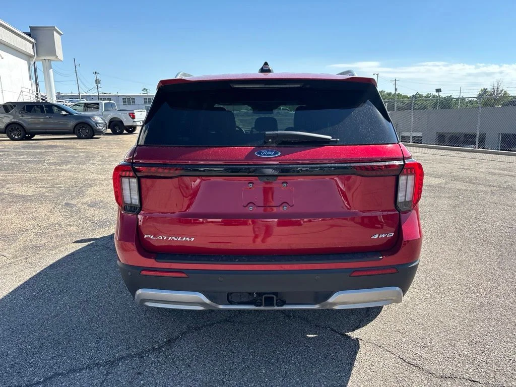 Used 2025 Red Metallic Ford Platinum image 6
