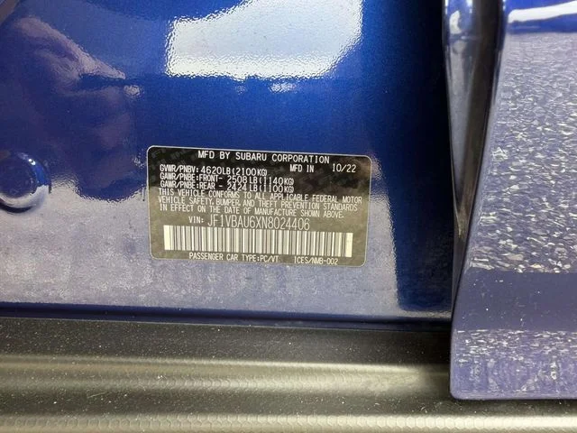 Used 2022 Blue Subaru GT image 30