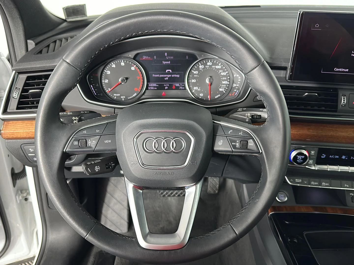 Used 2023 Glacier White Metallic Audi S line Premium image 22