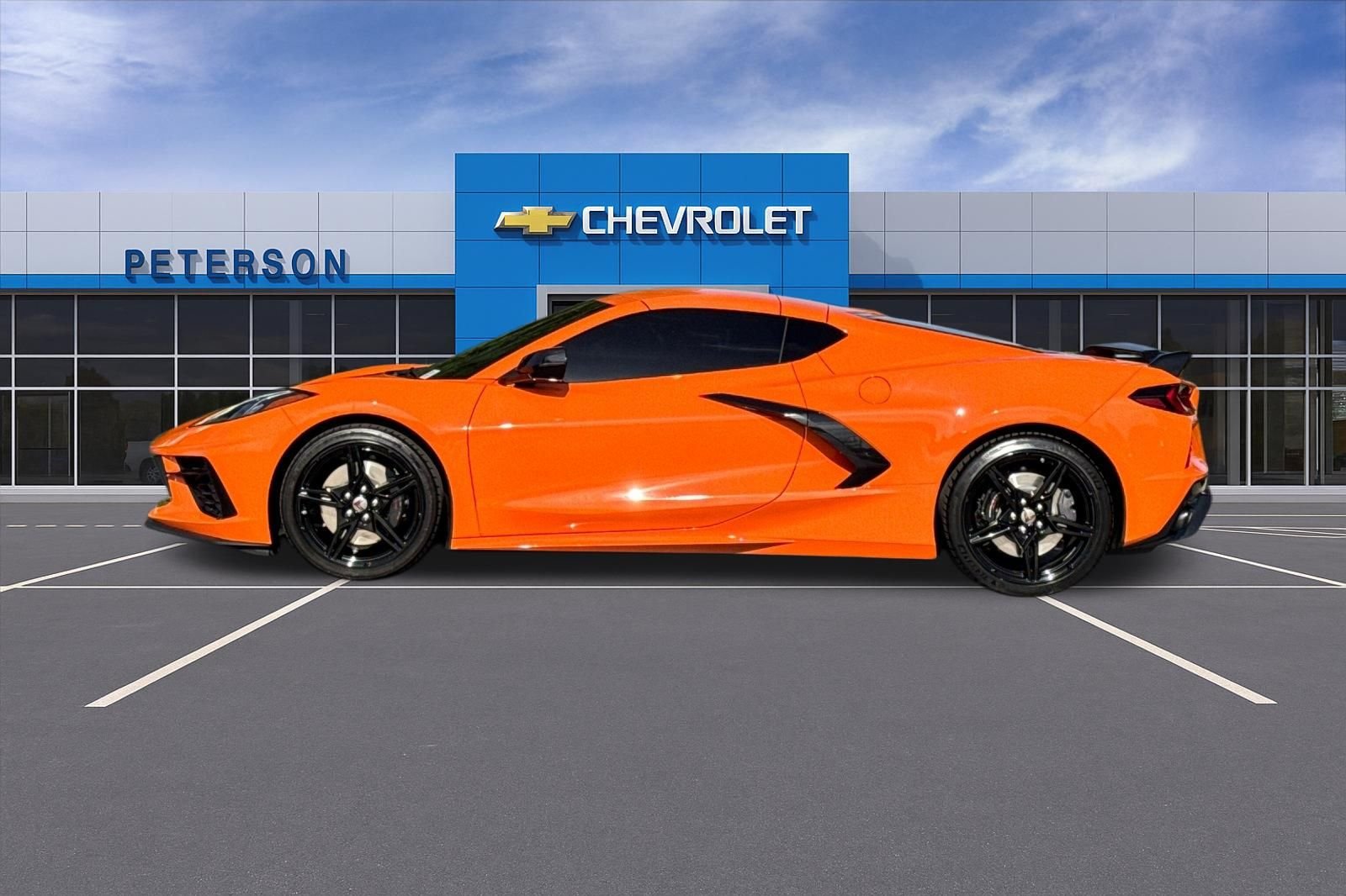 Used 2023 Orange Chevrolet Stingray image 7