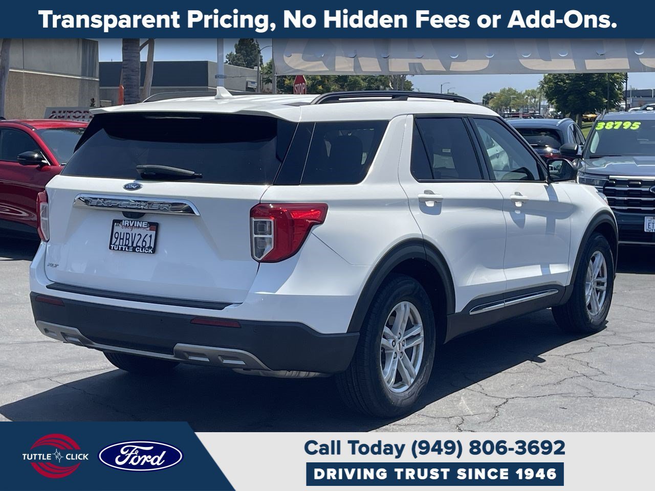 Used 2023 White Ford XLT image 5