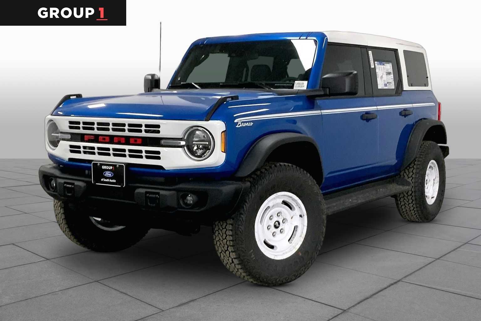 New 2026 Ford Bronco Heritage Edition 4 Door in Houston #TLB07470