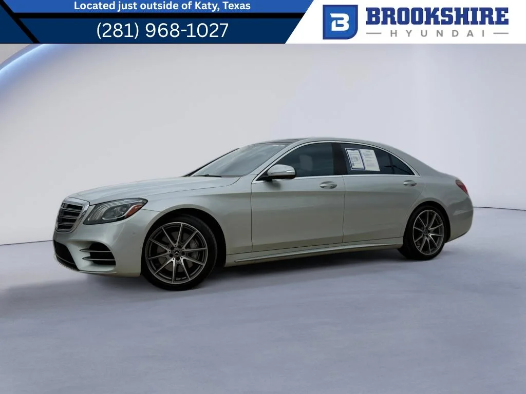 Used 2019 Iridium Silver Metallic Mercedes-Benz S560 4MATIC® image 1