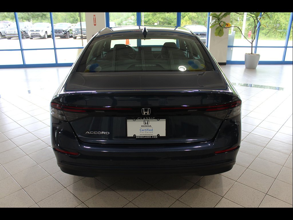 Certified Used 2024 Canyon River Blue Metallic Honda 1.5T EX image 6