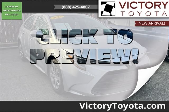 2025 Toyota Corolla LE