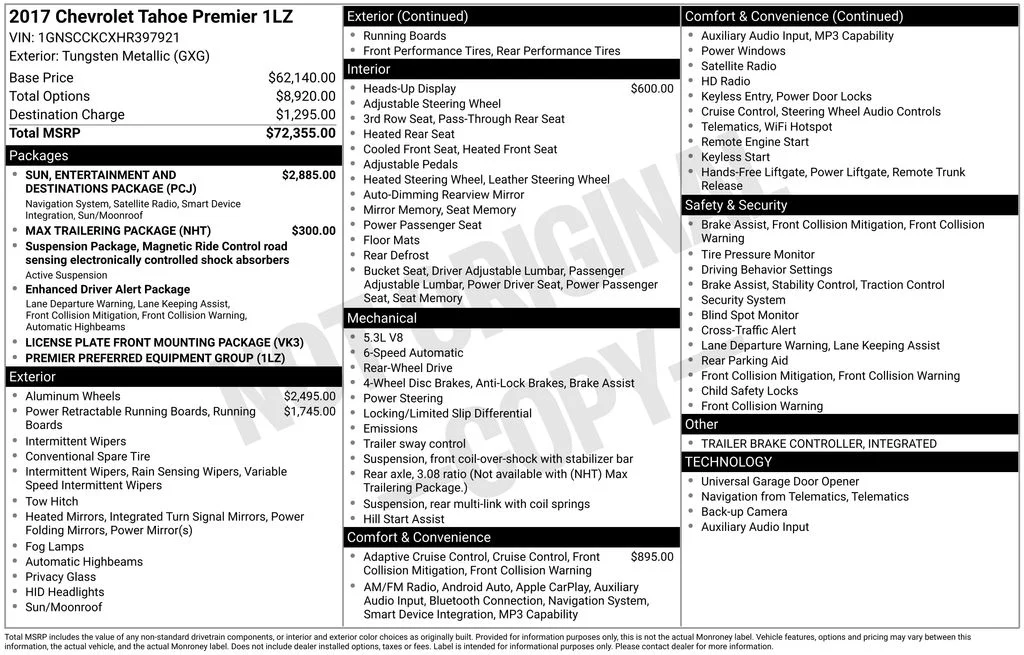 Used 2017 Gray Chevrolet Premier image 46
