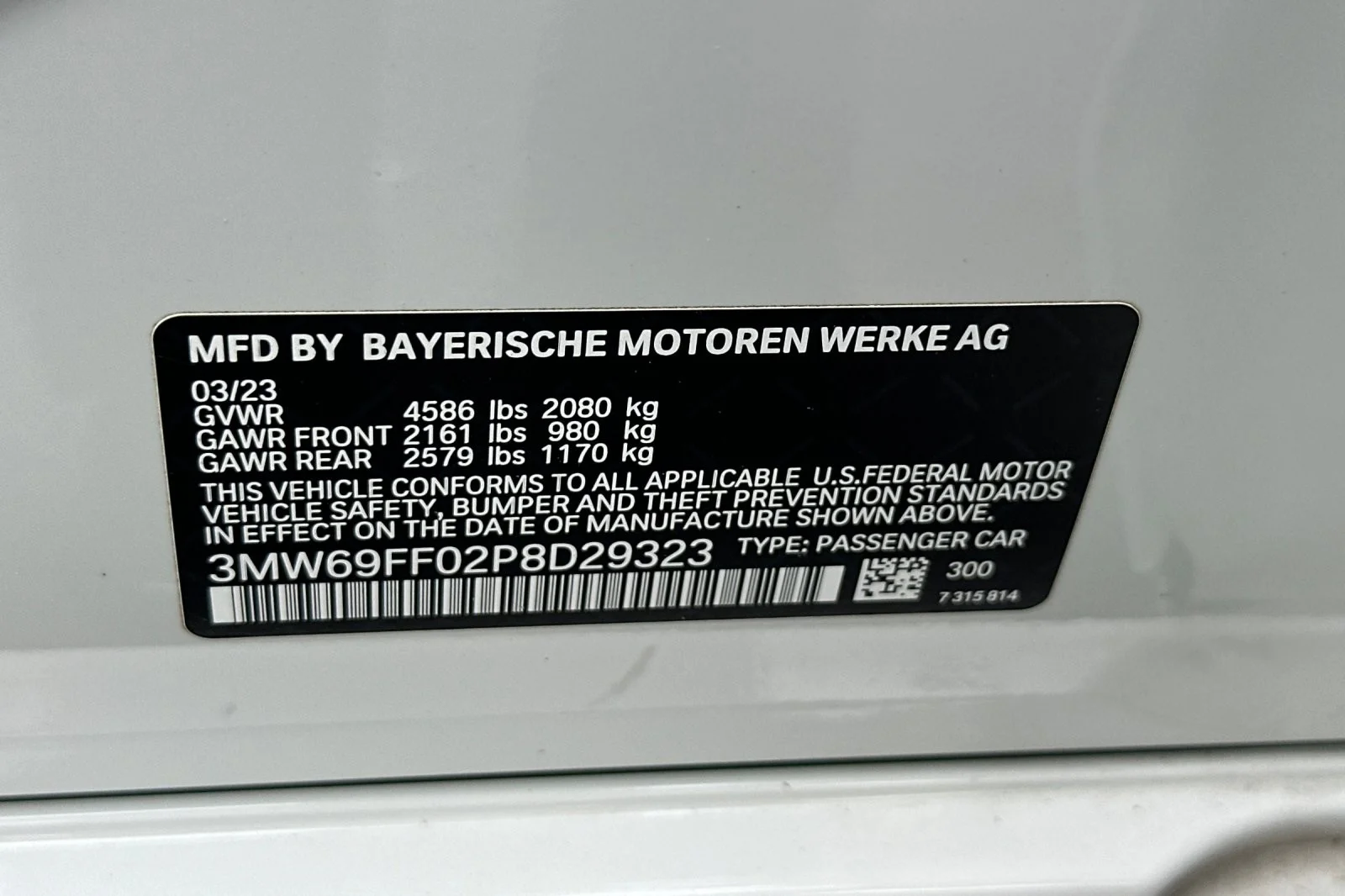 Used 2023 Alpine White BMW 330i image 28
