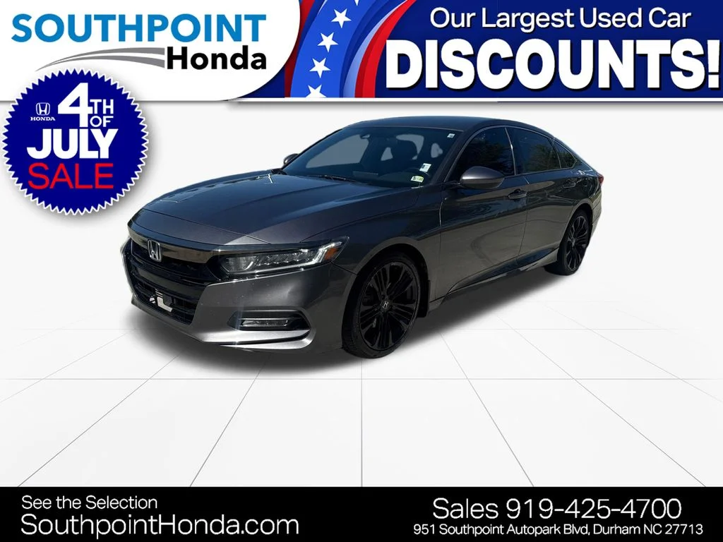 Used 2018 Modern Steel Metallic Honda Sport image 3