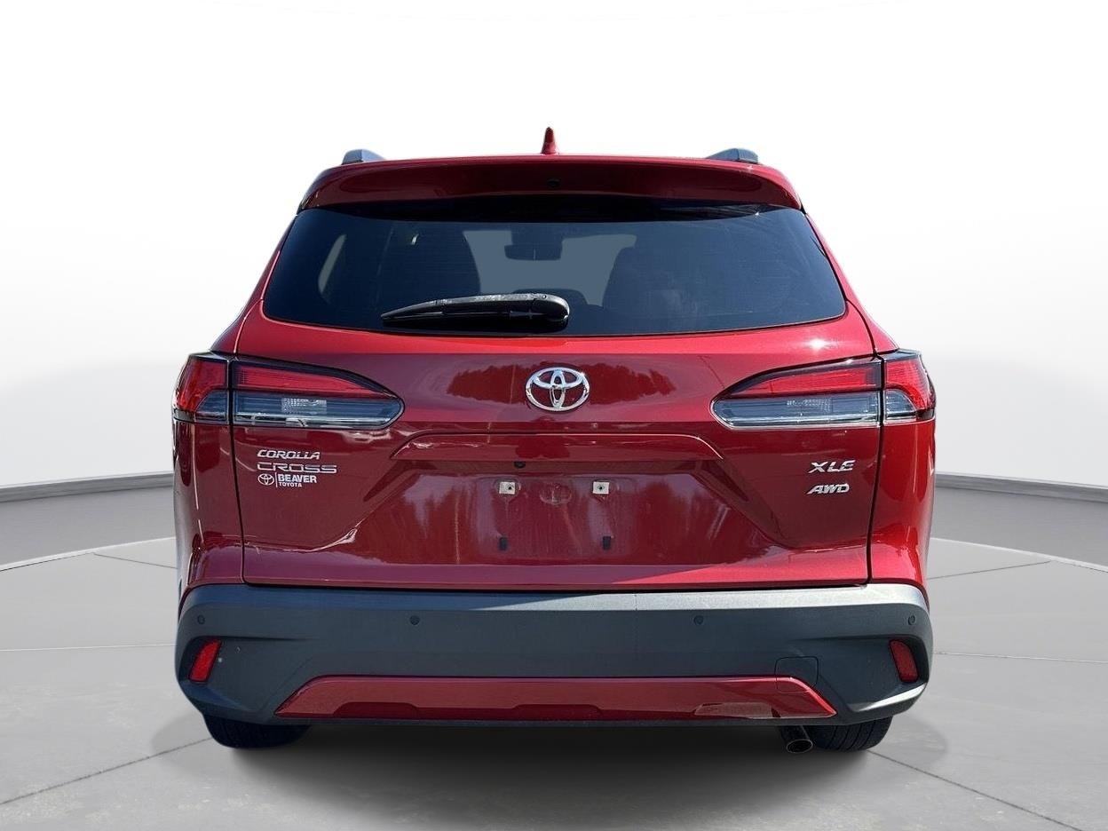 Used 2023 Barcelona Red Metallic Toyota XLE image 7