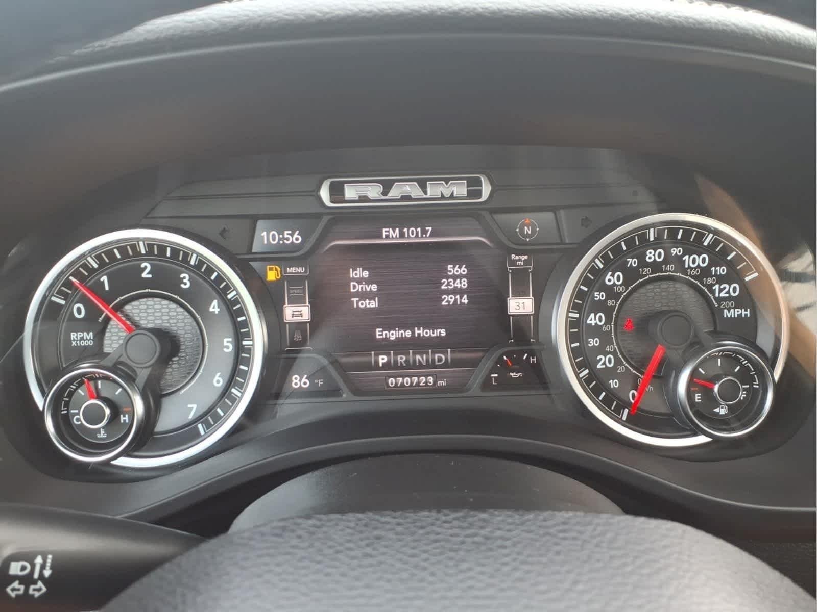 Used 2021 Granite Crystal Metallic Clearcoat Ram Laramie image 19