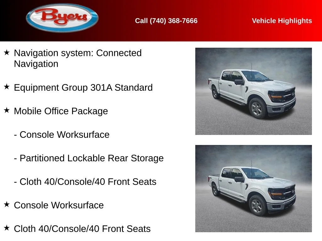 Used 2024 White Ford XLT image 11
