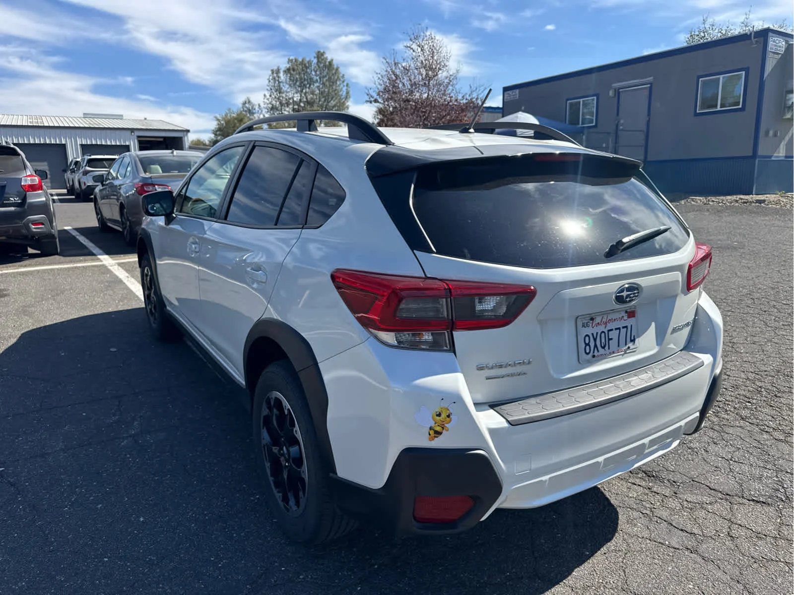 Used 2021 Crystal White Pearl Subaru  image 7