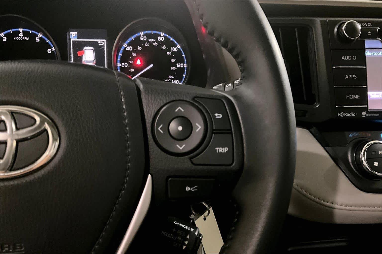 Used 2017 Galactic Aqua Mica Toyota XLE image 24