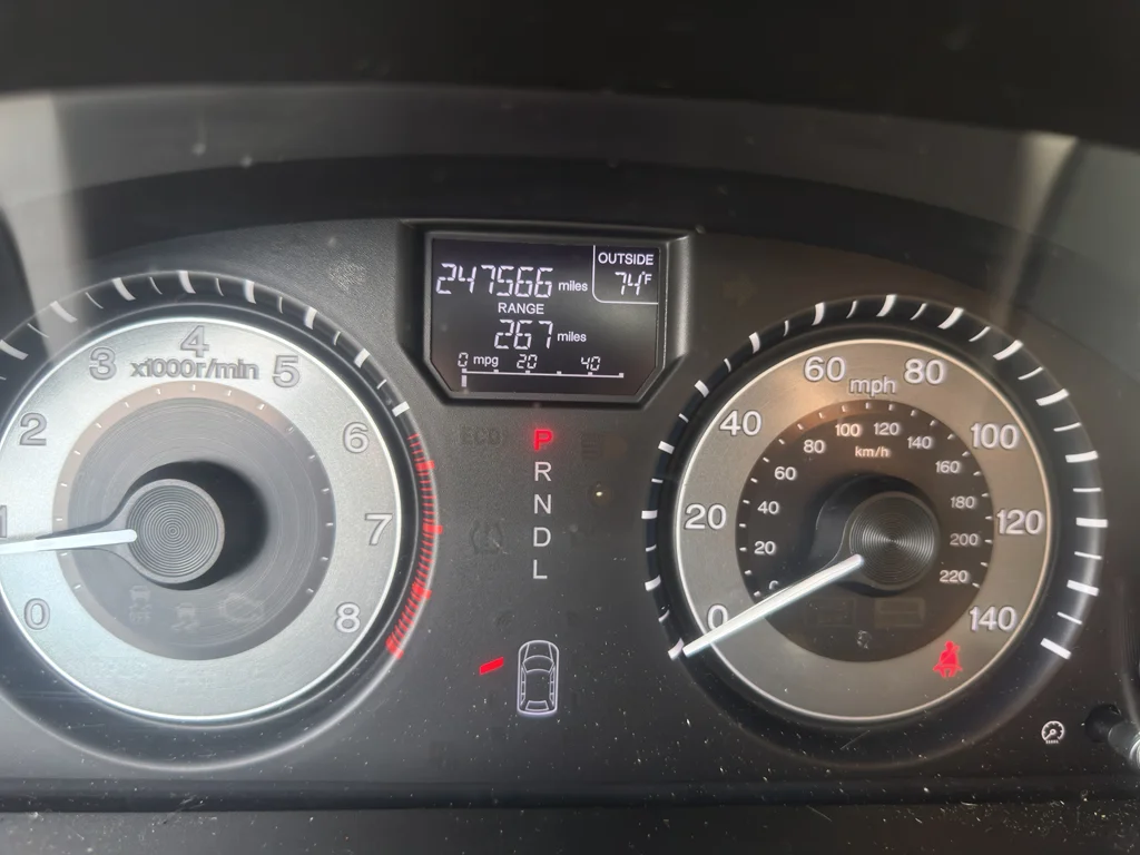 Used 2013 Polished Metal Metallic Honda EX-L image 3