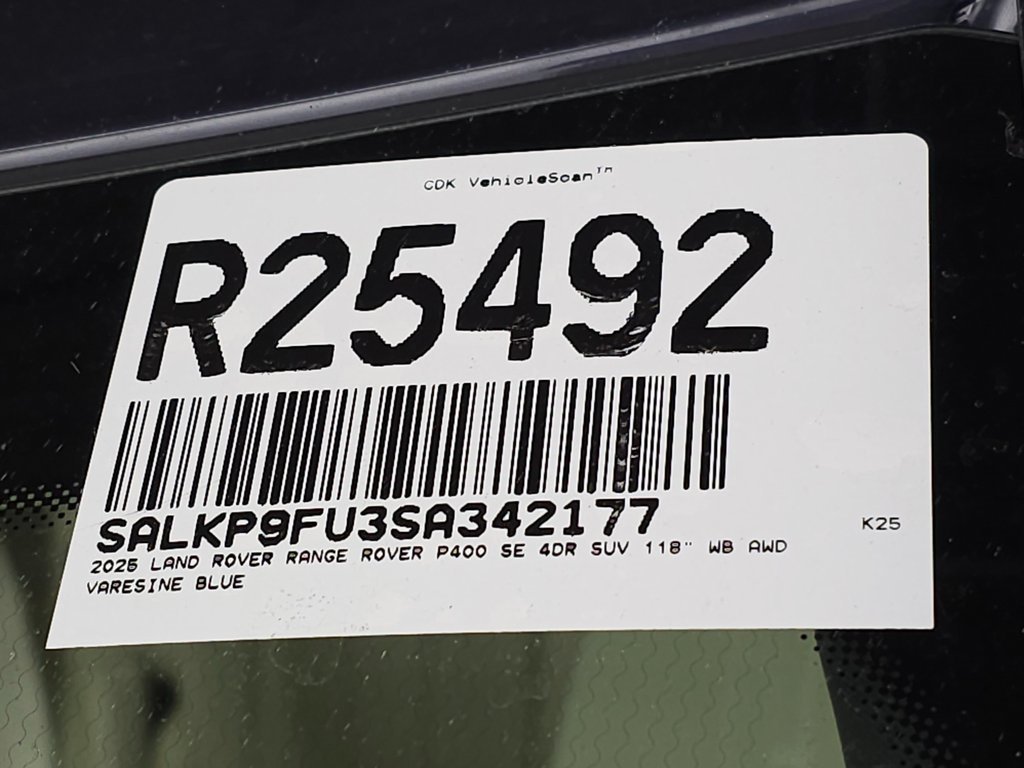 2025 LAND ROVER RANGE ROVER - Image 38