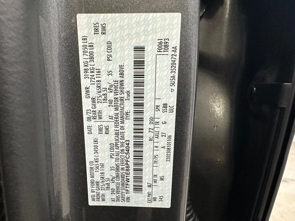 Certified Used 2023 Carbonized Gray Metallic Ford XLT image 36